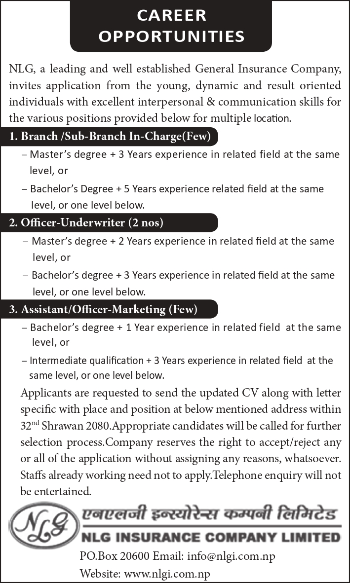 Vacancy Notice  09-Aug-2023